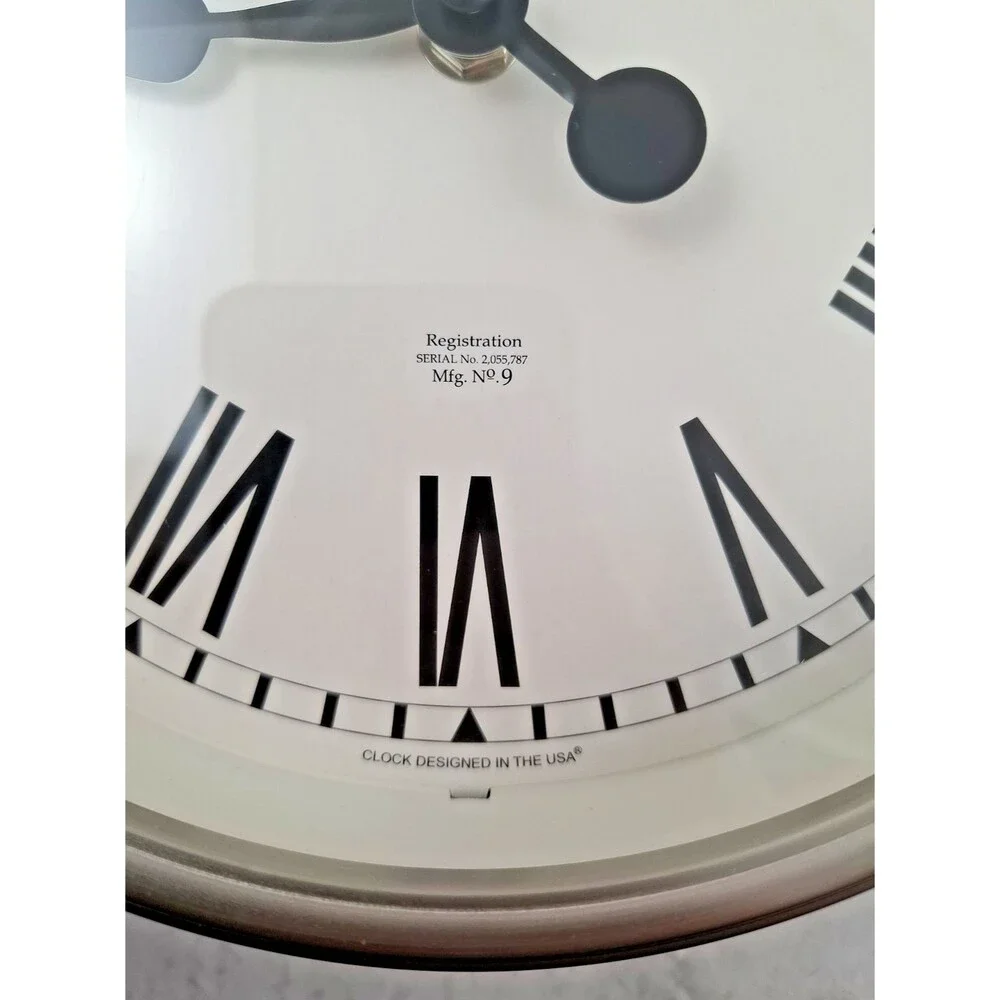 Vintage Sterling & Noble Wall Clock 10